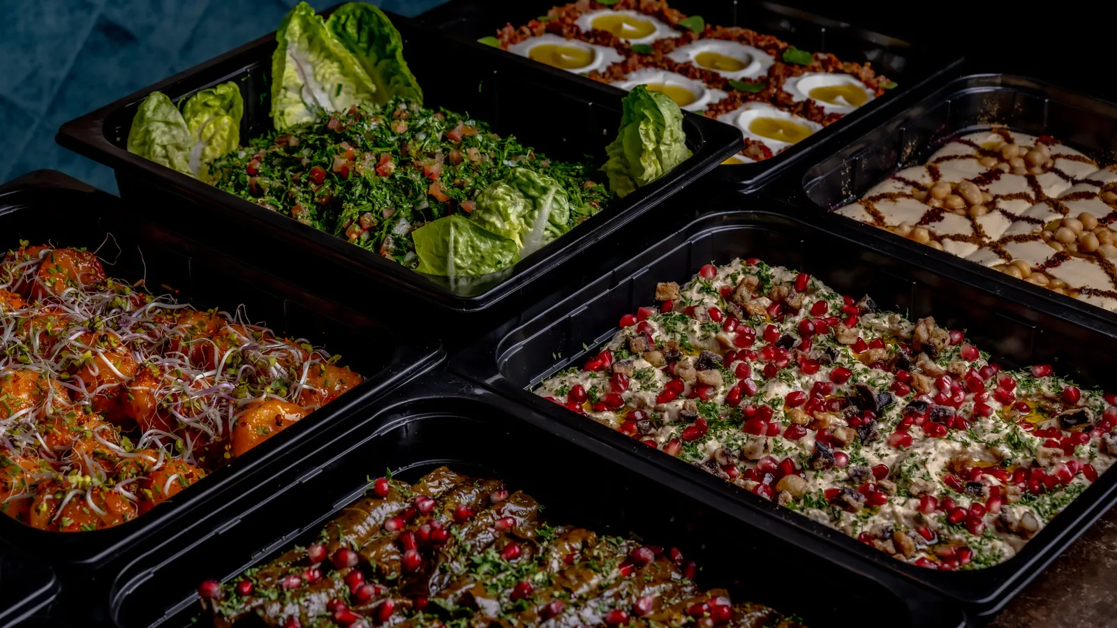 Libanesisk catering från Oummi